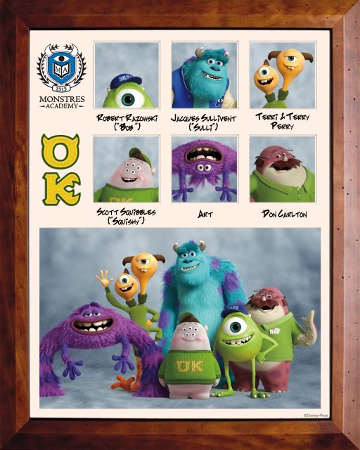 Monstres Academy - Photos et affiches. 65 Affiche Poster de Monstres Academy Monsters University Pixar 2013