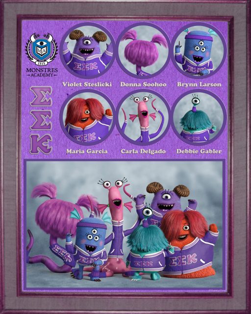Monstres Academy - Photos et affiches. 64 Affiche Poster de Monstres Academy Monsters University Pixar 2013