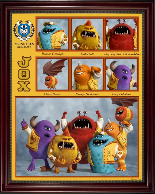 Monstres Academy - Photos et affiches. 63 Affiche Poster de Monstres Academy Monsters University Pixar 2013
