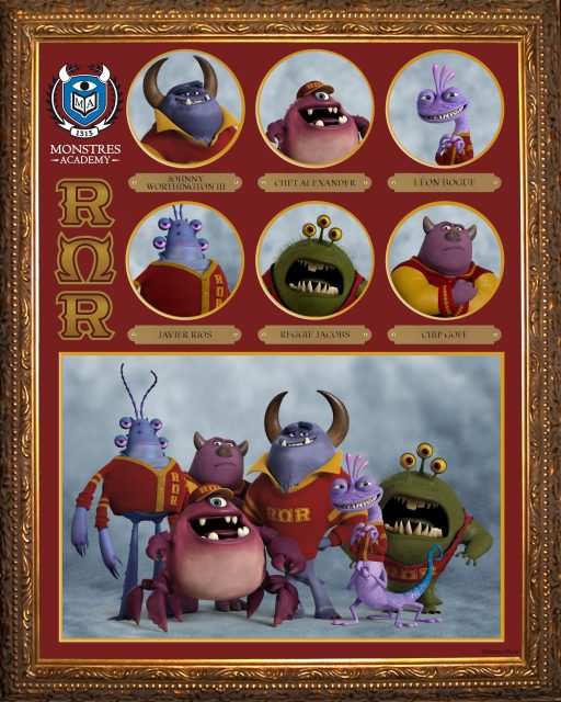 Monstres Academy - Photos et affiches. 60 Affiche Poster de Monstres Academy Monsters University Pixar 2013