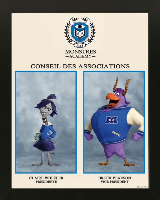 Monstres Academy - Photos et affiches. 69 Affiche Poster de Monstres Academy Monsters University Pixar 2013
