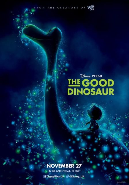 Le voyage d'Arlo - Photos et affiches. 14 Affiche Poster de Le voyage d'Arlo The Good Dinosaur Pixar 2015