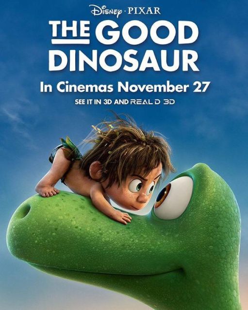 Le voyage d'Arlo - Photos et affiches. 13 Affiche Poster de Le voyage d'Arlo The Good Dinosaur Pixar 2015
