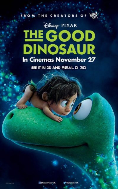 Le voyage d'Arlo - Photos et affiches. 12 Affiche Poster de Le voyage d'Arlo The Good Dinosaur Pixar 2015