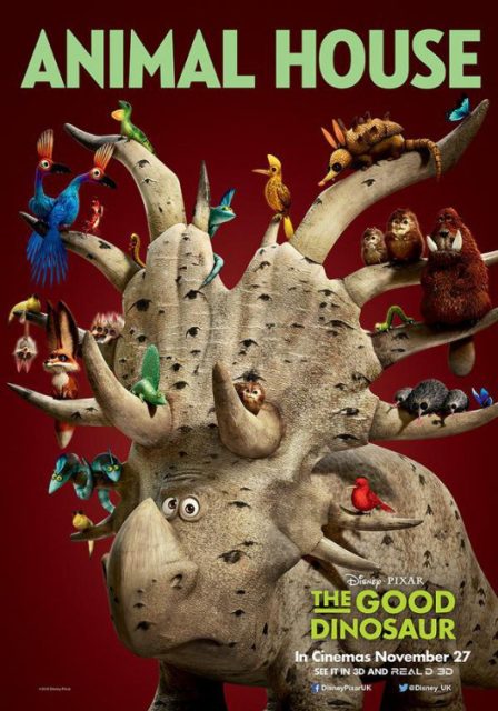 Le voyage d'Arlo - Photos et affiches. 9 Affiche Poster de Le voyage d'Arlo The Good Dinosaur Pixar 2015