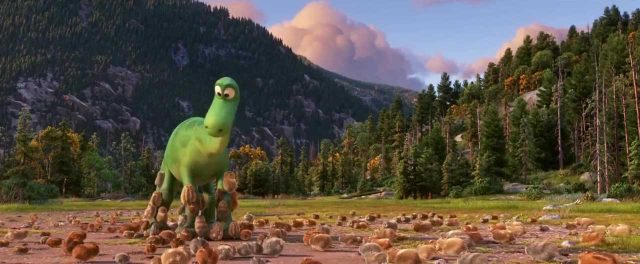 Le voyage d'Arlo - Photos et affiches. 20 Scène de Le voyage d'Arlo The Good Dinosaur Pixar 2015