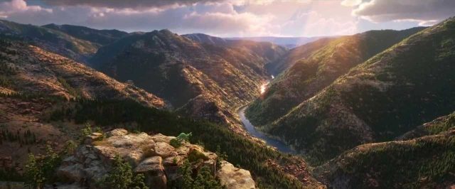 Le voyage d'Arlo - Photos et affiches. 32 Scène de Le voyage d'Arlo The Good Dinosaur Pixar 2015