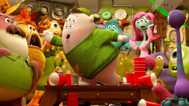 Monstres Academy. 5 squishy squibbles personnage character monstres academy monsters university disney pixar
