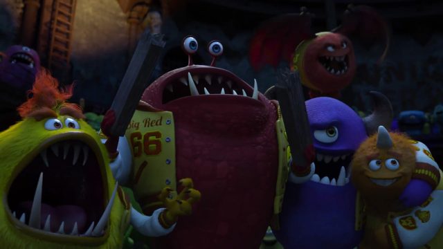Roy Big Red O'Growlahan - Personnage - Monstres Academy. 4 roy big red ogrowlahan personnage character monstres academy monsters university disney pixar