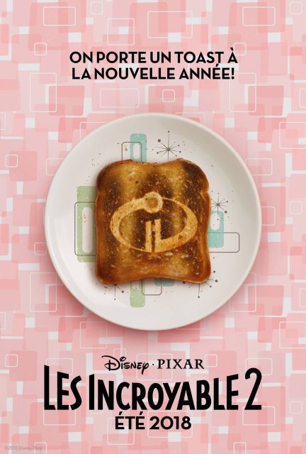 Les Indestructibles 2 - Photos et affiches. 5 Affiche Poster de Les Indestructibles 2 Incredibles Pixar 2018