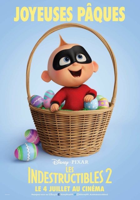 Les Indestructibles 2 - Photos et affiches. 3 Affiche Poster de Les Indestructibles 2 Incredibles Pixar 2018