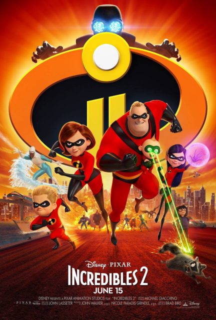Les Indestructibles 2 - Photos et affiches. 6 Affiche Poster de Les Indestructibles 2 Incredibles Pixar 2018