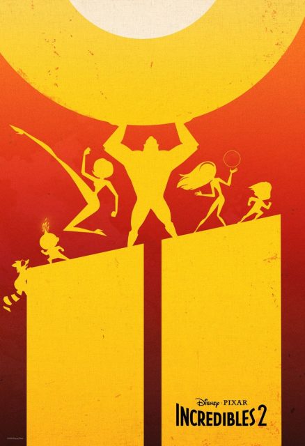 Les Indestructibles 2 - Photos et affiches. 13 Affiche Poster de Les Indestructibles 2 Incredibles Pixar 2018