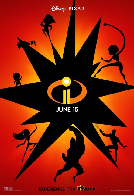 Les Indestructibles 2 - Photos et affiches. 10 Affiche Poster de Les Indestructibles 2 Incredibles Pixar 2018