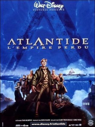 walt disney animation affiche atlantide empire perdu poster atlantis lost empire