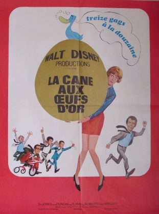 walt disney company walt disney pictures affiche cane oeufs or poster million dollar duck