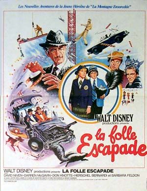 walt disney company walt disney pictures, affiche folle escapade poster no deposit no return