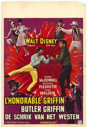walt disney company walt disney pictures affiche honorable griffin poster adventures Bullwhip Griffin