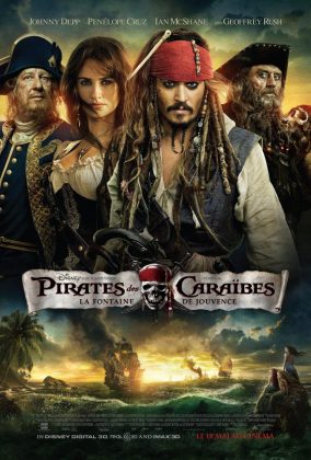 Pirates des Caraïbes : la fontaine de Jouvence.