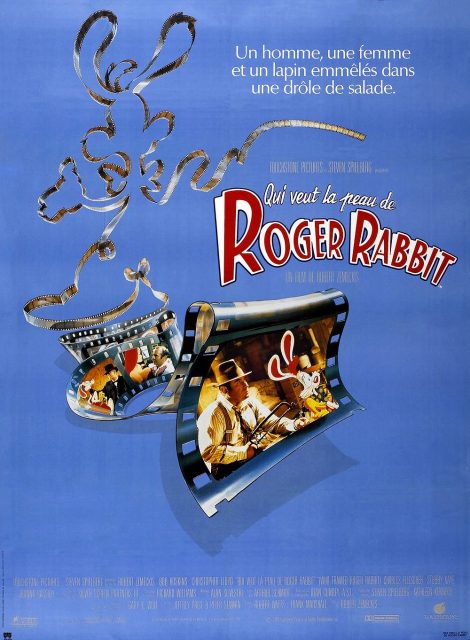 Qui veut la peau de Roger Rabbit ? 9 Affiche Poster Qui veut la peau de Roger Rabbit who framed Disney Touchstone Pictures