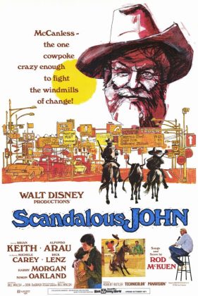 walt disney company walt disney pictures affiche scandalous john poster