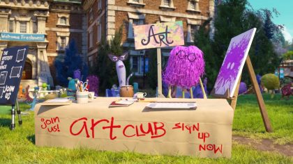 Le club d'art - Personnage - Monstres Academy. 44 Le club d’art – Personnage – Monstres Academy.