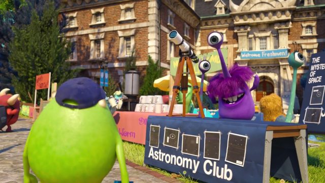 Le club d'astronomie - Personnage - Monstres Academy. 1 club astronomie personnage character monstres academy monsters university disney pixar