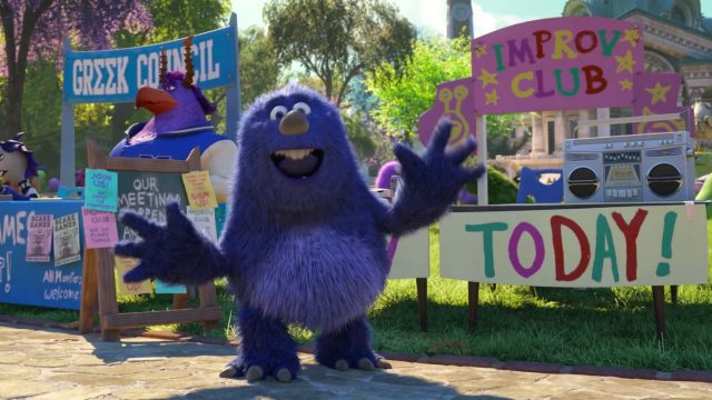 Le club d'improvisation - Personnage - Monstres Academy. 1 club improvisation personnage character monstres academy monsters university disney pixar