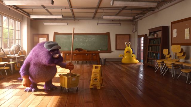 Le concierge - Personnage - Monstres Academy. 3 concierge janitor personnage character monstres academy monsters university disney pixar