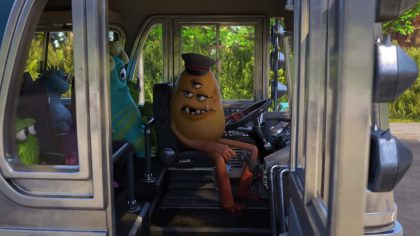 Le conducteur du bus universitaire - Personnage - Monstres Academy. 49 Le conducteur du bus universitaire – Personnage – Monstres Academy.