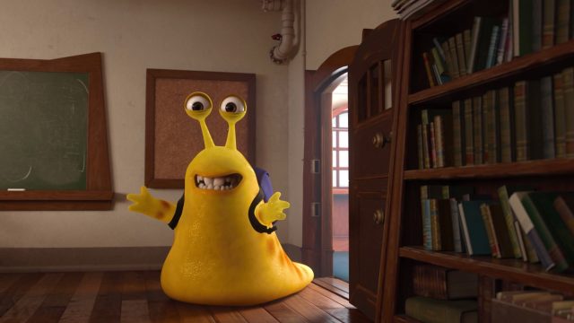 La limace - Personnage - Monstres Academy. 1 limace slug personnage character monstres academy monsters university disney pixar