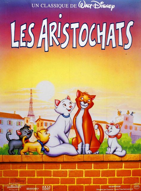 Les aristochats - Photos et affiches. 9 Affiche Les Aristochats Disney Poster The Aristocats