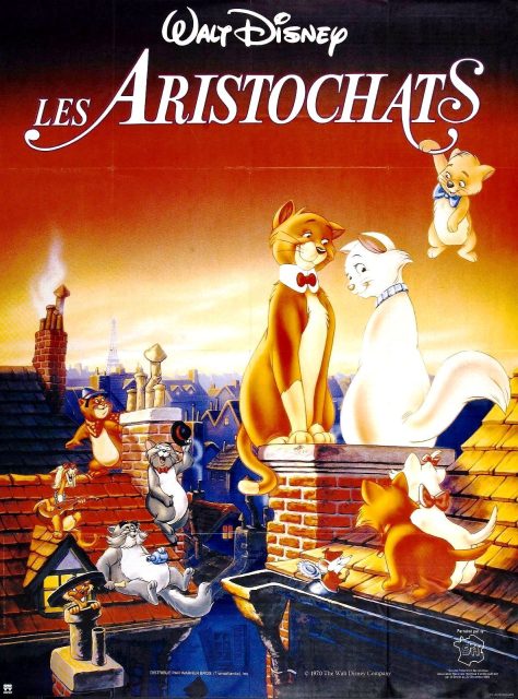 Les aristochats - Photos et affiches. 7 Affiche Les Aristochats Disney Poster The Aristocats
