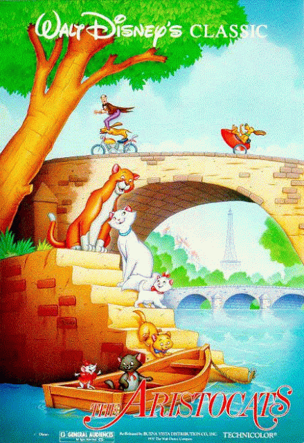 Les aristochats - Photos et affiches. 13 Affiche Les Aristochats Disney Poster The Aristocats
