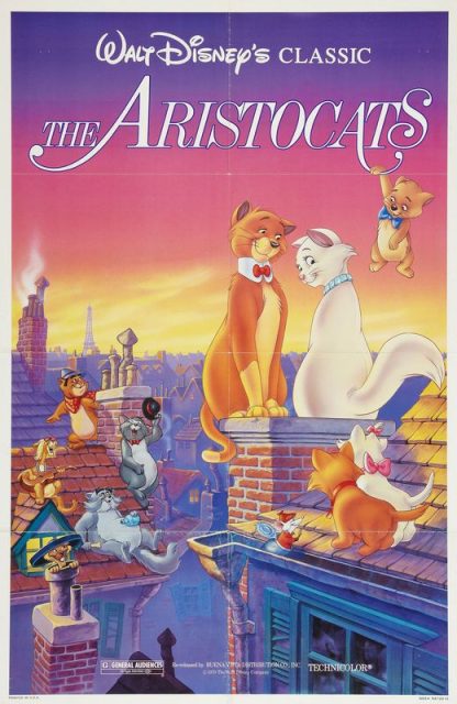Les aristochats - Photos et affiches. 12 Affiche Les Aristochats Disney Poster The Aristocats