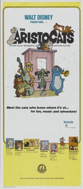 Les aristochats - Photos et affiches. 10 Affiche Les Aristochats Disney Poster The Aristocats