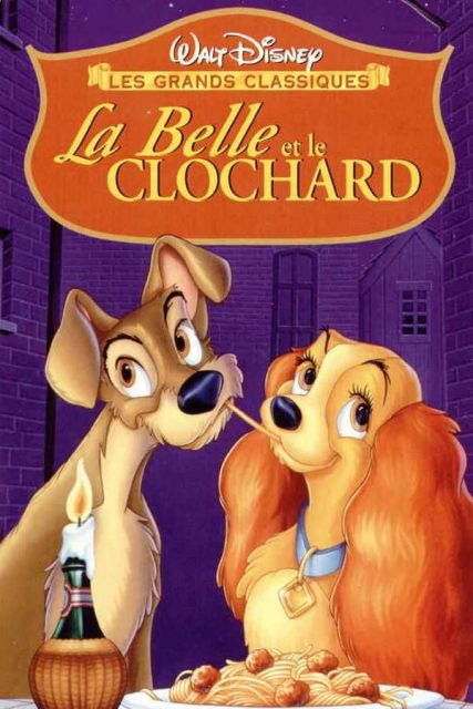 La Belle et le Clochard - Photos et affiches. 7 Affiche La belle et le clochard Disney Poster Lady and the tramp