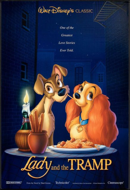 La Belle et le Clochard - Photos et affiches. 15 Affiche La belle et le clochard Disney Poster Lady and the tramp