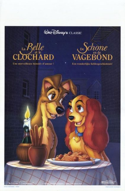 La Belle et le Clochard - Photos et affiches. 28 Affiche La belle et le clochard Disney Poster Lady and the tramp