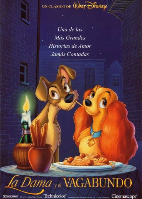 La Belle et le Clochard - Photos et affiches. 23 Affiche La belle et le clochard Disney Poster Lady and the tramp