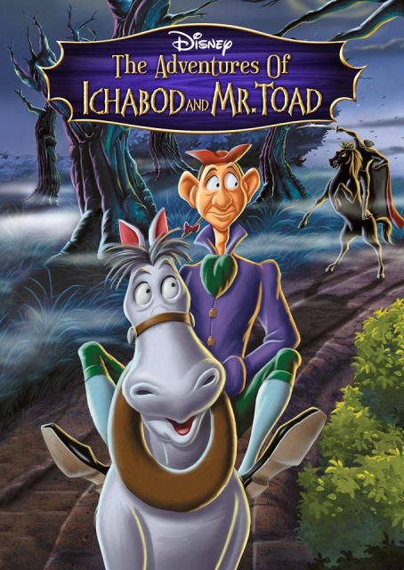 Le crapaud et le maître d'école - Photos et affiches. 3 Affiche Le crapaud et le maître d'école Disney Poster The Adventures of Ichabod and Mr. Toad