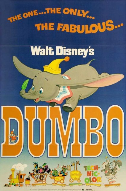 Dumbo - Photos et affiches. 8 Affiche Dumbo Disney Poster
