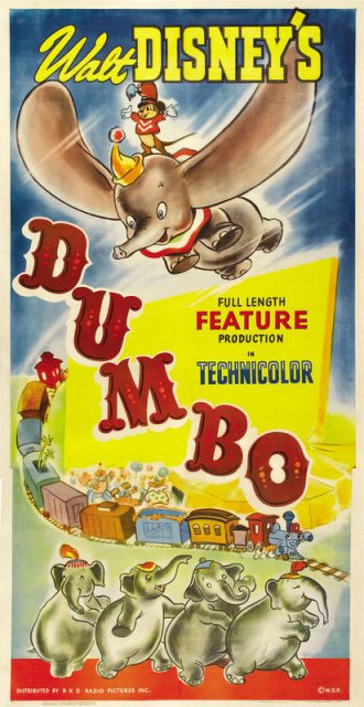 Dumbo - Photos et affiches. 7 Affiche Dumbo Disney Poster