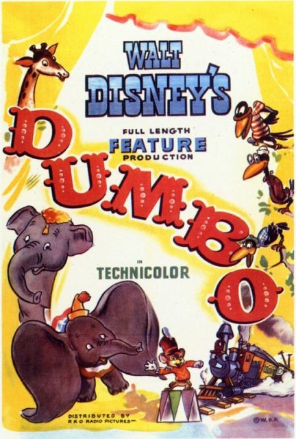 Dumbo - Photos et affiches. 5 Affiche Dumbo Disney Poster