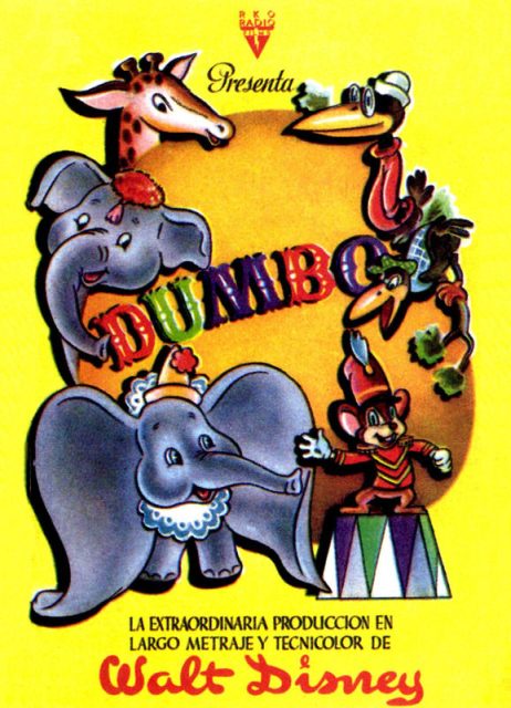 Dumbo - Photos et affiches. 12 Affiche Dumbo Disney Poster