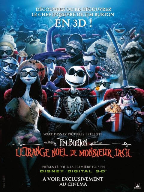 Affiche Poster étrange noel monsieur jack nightmare before christmas disney touchstone