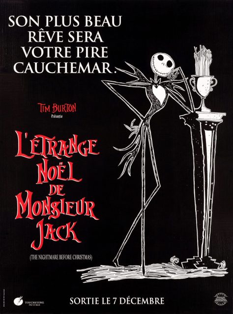 Affiche Poster étrange noel monsieur jack nightmare before christmas disney touchstone