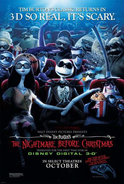 Affiche Poster étrange noel monsieur jack nightmare before christmas disney touchstone