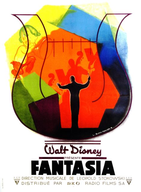 Fantasia. 1 Affiche Poster de Fantasia 1940