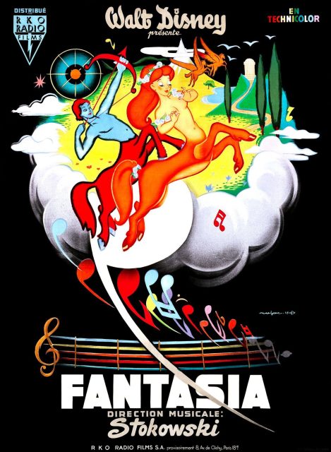Fantasia - Photos et affiches. 2 Affiche Fantasia Disney Poster